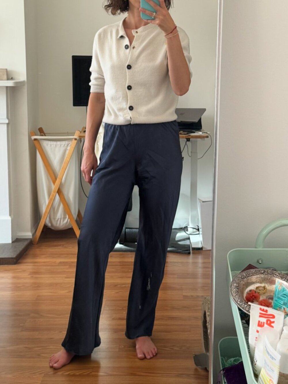 Bias Cut Pants